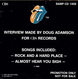 PROMO- CD- ROLLING STONES - Interview 1990 - Österreich 1989