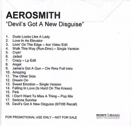 PROMO- CD- Album - AEROSMITH -The Very Best Of...- UK 2006