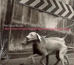 PROMO - CD- Single - PET SHOP BOYS - I don´t know what you want...- Europa 1999