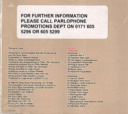 PROMO - CD- Single - PET SHOP BOYS - I don´t know what you want...- Europa 1999