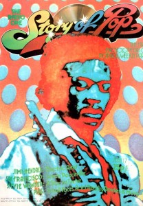 The Story Of Pop - JIMI HENDRIX - Seltenes Musik Magazin - England 1973