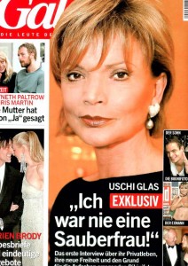 Presse- Sammlung - USCHI GLAS - 50 Seiten - Clippings - Scrapbook