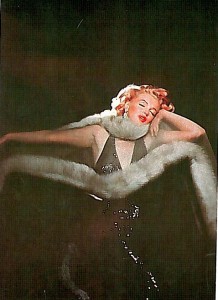 Farb- Postkarte - MARILYN MONROE - Frankreich