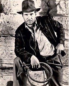 Altes INDIANA JONES Promotion Foto - HARRISON FORD - Vintage !
