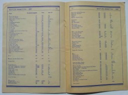 Vintage !! BEATLES - kleines Discographie- Heft - Deutschland, 1976