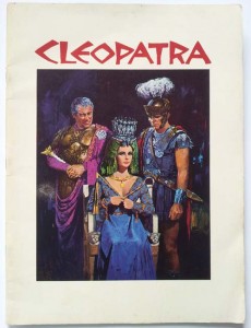 Seltenes SOUVENIR-Programmheft - "CLEOPATRA" - Liz Taylor - USA 1963