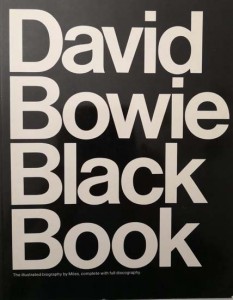 DAVID BOWIE - Black Book - England 1980