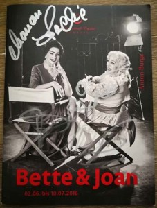 Theaterprogramm von "BETTE & JOAN" - Handsigniert von DÉSIRÉE NICK +