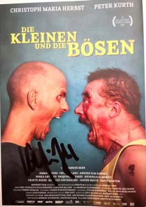 Kinoprogrammheft - HANDSIGNIERT von CHRISTOPH MARIA HERBST