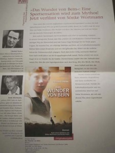 Presseheft - "Das Wunder von Bern" - HANDSIGNIERT von SÖNKE WORTMANN