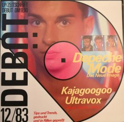 DEBÜT Zeitschrift mit Vinyl - DEPECHE MODE - TOP-Zustand! - Deutschland 1983