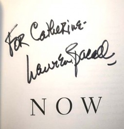LAUREN BACALL - "Now" - HANDSIGNIERTE Autobiographie - Erstausgabe + Extras