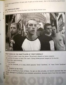 Selten: COLDPLAY - Fanclub- Magazin "coldplayground" - England 2000