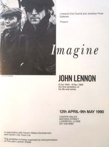 JOHN LENNON - "Imagine" - The First Exhibition - Ausstellungskatalog Liverpool 1990