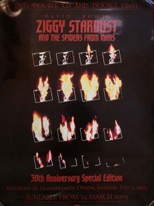 DAVID BOWIE - Promo-Poster - ZIGGY STARDUST - Album Release 2003