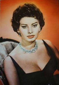 Postkarte - SOPHIA LOREN - Deutschland