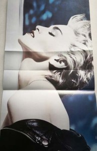 Notenbuch - MADONNA - "True Blue" - NEUWERTIG mit POSTER !! USA 1986