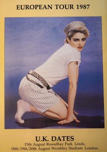 MADONNA - "Who´s That Girl" - U.K. TOUR 1987