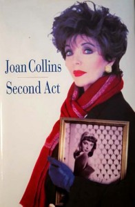 Autobiografie von JOAN COLLINS - "Second Act" - HANDSIGNIERT!
