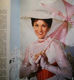 Wunderbares Souvenir-Programm "MARY POPPINS" mit JULIE ANDREWS, 1964