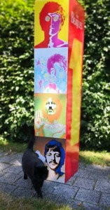 RARITÄT: Riesiges SHOP-DISPLAY - THE BEATLES - "1" - England 2000