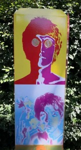 RARITÄT: Riesiges SHOP-DISPLAY - THE BEATLES - "1" - England 2000