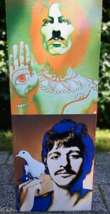 RARITÄT: Riesiges SHOP-DISPLAY - THE BEATLES - "1" - England 2000