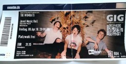 Ticket - THE WOMBATS - vom Konzert in Münster 6.4.2018