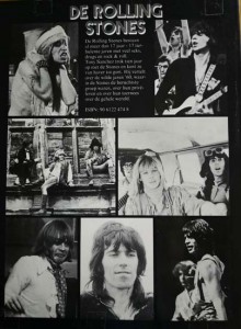 De ROLLING STONES - Niederländisches Buch von Tony Sanchez von 1979