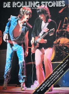 De ROLLING STONES - Niederländisches Buch von Tony Sanchez von 1979