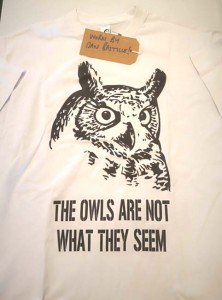 BASTILLE - T-Shirt aus dem Besitz von DAN SMITH - Eule - Größe: M