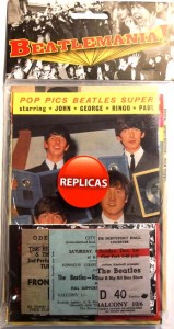 Repliken von - THE BEATLES - Papier-Sammlerstücken