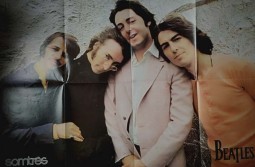 THE BEATLES (John Lennon) - Fold Out Magazin wird zum RIESENPOSTER - aus BRASILIEN