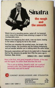 Taschenbuch - FRANK SINATRA - England 1975