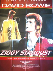 ZIGGY STARDUST - DAVID BOWIE - Original - RIESEN - Filmplakat von 1984