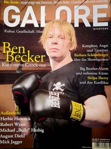BEN BECKER auf der GALORE - deutsches Interview- Magazin von 2007