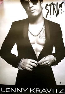 LENNY KRAVITZ - PROMO-Plakat zum Album Release "STRUT" - 2014