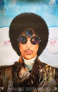 PRINCE - Promo-Plakat zum Album "Art Official Age" - 2014
