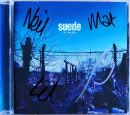 SUEDE - CD- Album "the blue hour" - HANDSIGNIERT !