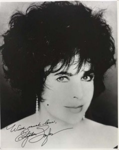 Foto - ELIZABETH TAYLOR - mit reproduziertem Autogramm
