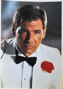 Postkarte - HARRISON FORD - England 80er Jahre