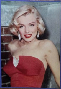 Postkarte - MARILYN MONROE - England 80er Jahre