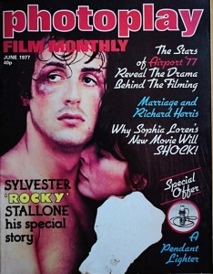 ROCKY - SYLVESTER STALLONE - Titelstory der photoplay von 1977