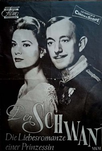 GRACE KELLY - Filmprogramm "Der Schwan" - ALEC GUINNESS