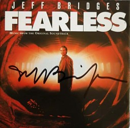 Soundtrack zum Film "FEARLESS" - Handsigniertes Cover - JEFF BRIDGES