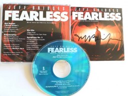 Soundtrack zum Film "FEARLESS" - Handsigniertes Cover - JEFF BRIDGES