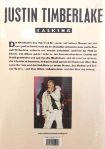 Buch über JUSTIN TIMBERLAKE "talking" - Deutschland 2004