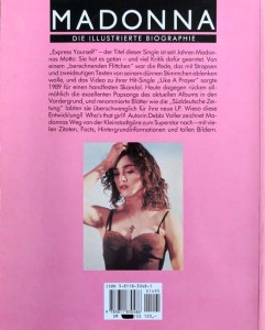 Illustrierte Biographie über MADONNA - von 1988 - Deutschland