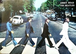 THE BEATLES - Poster "Abbey Road" - KULT-MOTIV !