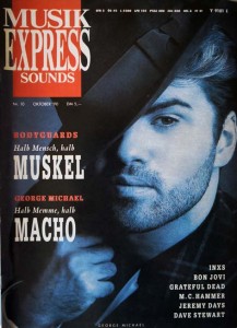 GEORGE MICHAEL - Coverstory der MUSIK EXPRESS - 10/1990